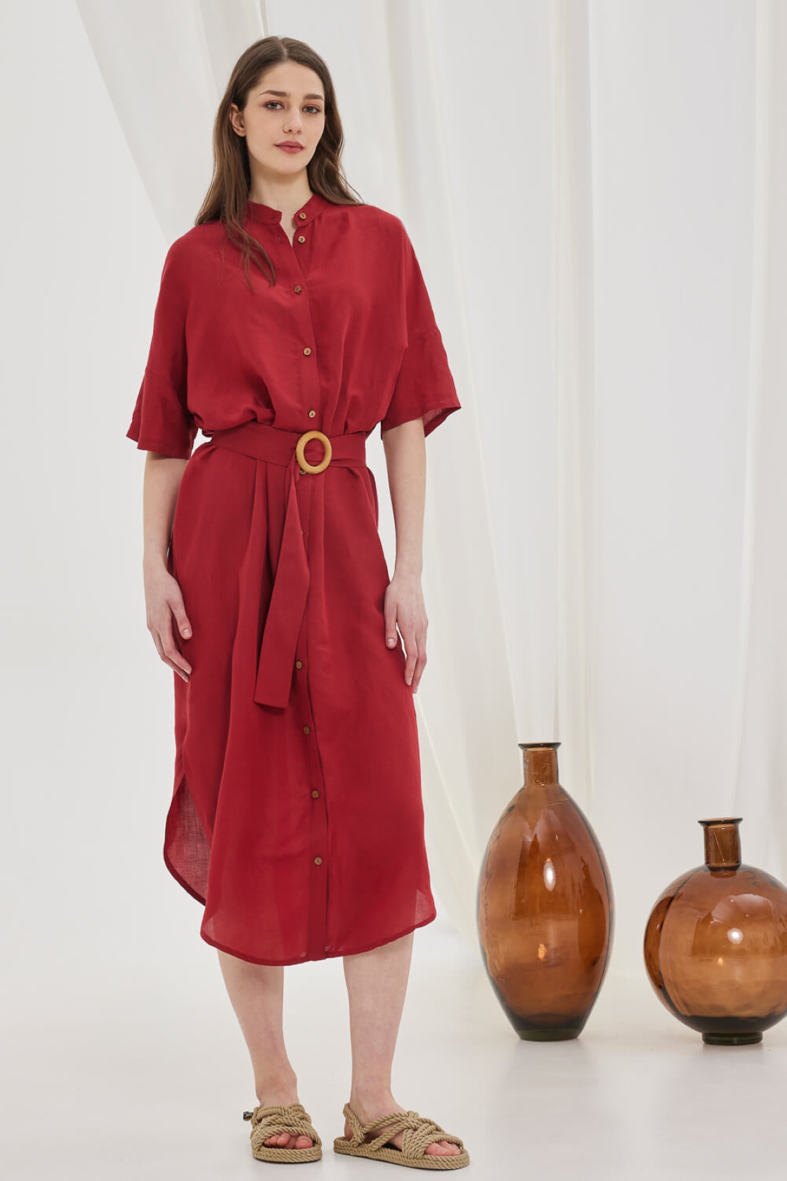 red-midi-shirt-dress-woman-clothing-collection-panormos-1.jpg