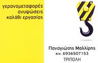 ΓΕΡΑΝΟΙ  - ΜΑΛΛΙΡΗΣ ΠΑΝΑΓΙΩΤΗΣ ΤΡΙΠΟΛΗ